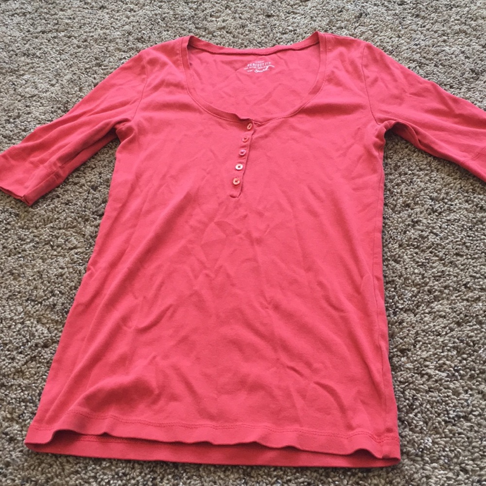 3/4 sleeve cotton top